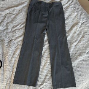 LOFT Gray Wide Leg Pants